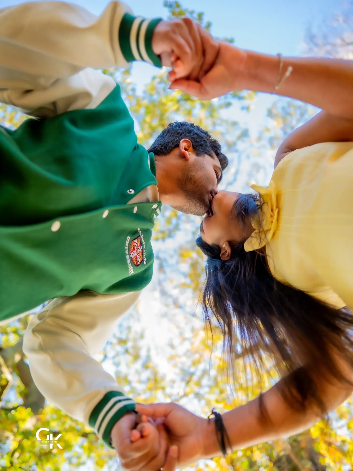 Outdoor portrait photographed by Ganga Kiran Photography