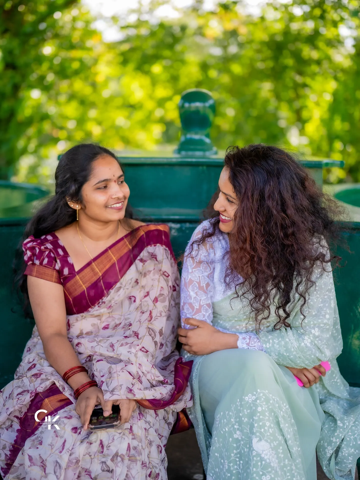 Family portrait photographed by Ganga Kiran Photography