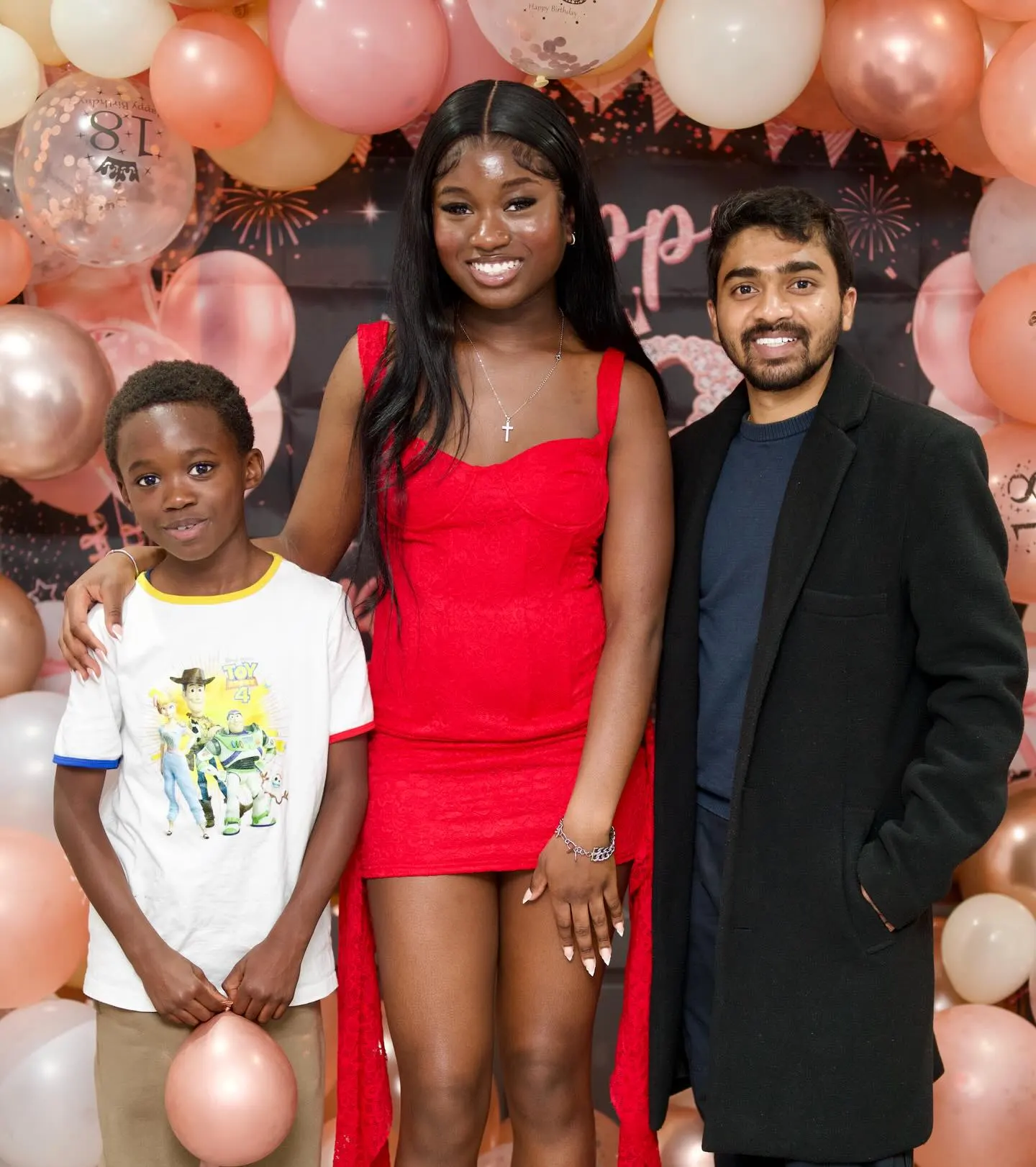 Party portrait photographed by Ganga Kiran Photography